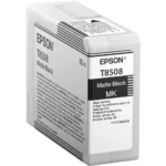 De Epson UltraChrome HD zwarte inkt van 80 ml is een betrouwbare enkele verpakking voor de EPSON SureColor SC-P800. Met