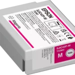 De Epson SJIC42P-M is een magenta inkjetcartridge met normaal rendement van 50 ml, geleverd als enkele verpakking voor betrouwbare printresultaten.
