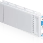 De Epson T6942 is een cyaan inktcartridge van 700 ml in enkele verpakking, ideaal voor hoge afdrukvolumes en scherpe kleuren.
