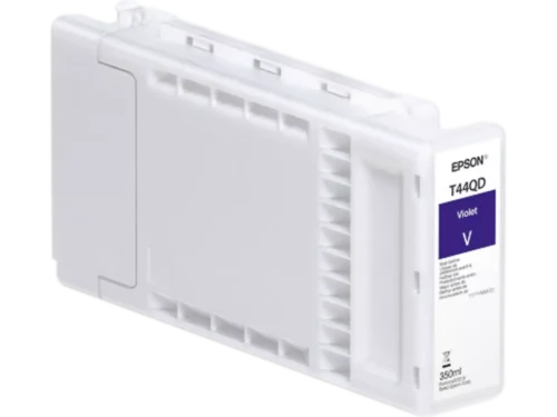 De Epson Singlepack Violet T44QD40 UltraChrome PRO 12 350ml biedt hoogwaardige violette inkt in een handige enkele verpakking van 350