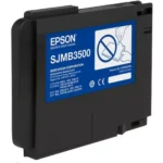 De Epson SJMB3500 maintenance box is een praktische en betrouwbare oplossing voor de ColorWorks C3500-serie en diverse compatibele Epson labelprinters.