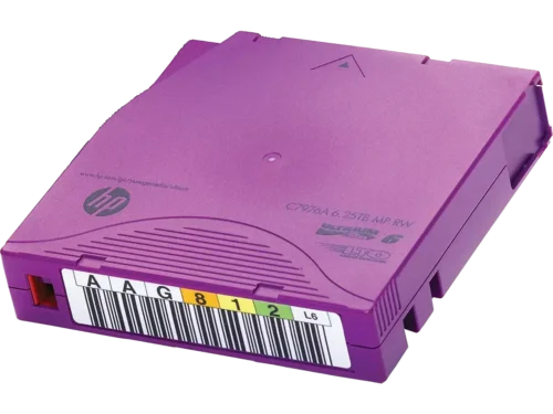De HP LTO6 2.5/6.25TB label fix C7976AN DC Ultrium 6 is een betrouwbare oplossing voor veilige en efficiënte datamigratie en