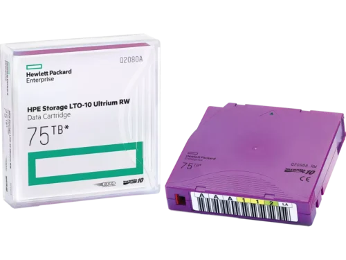 De HP LTO10 30/75TB (20) label fix Q2080AN DC Ultrium 10 is een betrouwbare keuze voor het veilig en efficiënt