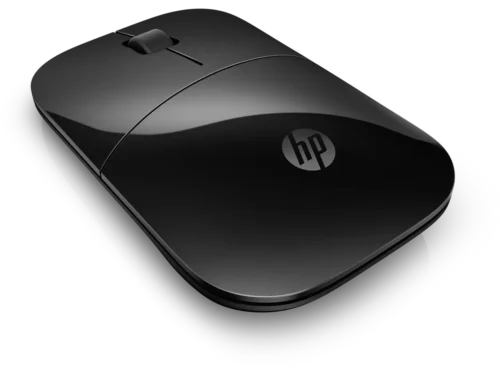 De HP Z3700 zwarte draadloze muis biedt een comfortabele ambidextrous vorm, nauwkeurige optische tracking en een eenvoudige draadloze RF-verbinding. Met