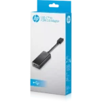 De HP USB-C to HDMI 2.0 adapter maakt het eenvoudig om een USB-C apparaat aan te sluiten op een HDMI-scherm,