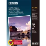 De Epson A4 Matte Paper van 167 g/m² levert haarscherpe afdrukken met een mooie matte afwerking, ideaal voor allerlei Epson