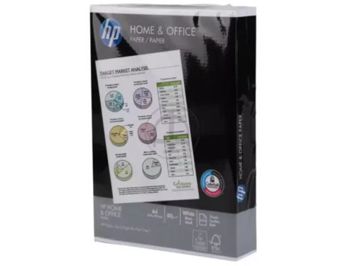 HP Home+Office Kopieerpapier A4 500vel wit CHP150 80gr is betrouwbaar papier voor dagelijks print- en kopieerwerk in kantoor of thuis.