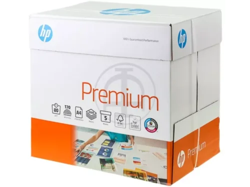 HP Premium 500/A4/210×297 is een veelzijdig A4-papier dat ideaal is voor laser- en inkjetprinten. Dankzij de 500 vellen per pak