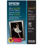 Epson Ultra Glossy Photo Paper is ideaal voor haarscherpe fotoafdrukken met een luxe ultra glanzende afwerking. Dit fotopapier van 10x15