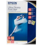Epson Ultra Glossy Photo Paper zorgt voor haarscherpe foto’s met een prachtige ultra glans en een professioneel resultaat. Dit fotopapier