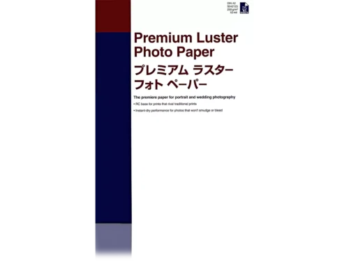 Het Epson Premium Luster Photo Paper in DIN A2-formaat levert haarscherpe afdrukken met een elegante lustre-afwerking en een hoog papiergewicht