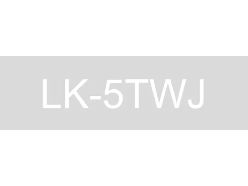 De Epson Matte Tape Clear/White 18mm is een matte labeltape van 1,8 cm breed, geschikt voor thermotransferprinten en uitgevoerd in