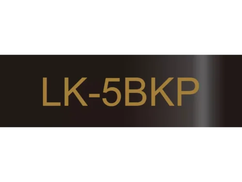 De Epson Metallic Tape Black/Gold 18mm (9m) is een stijlvolle tape voor heldere labels met een luxe uitstraling. Deze thermotransfer